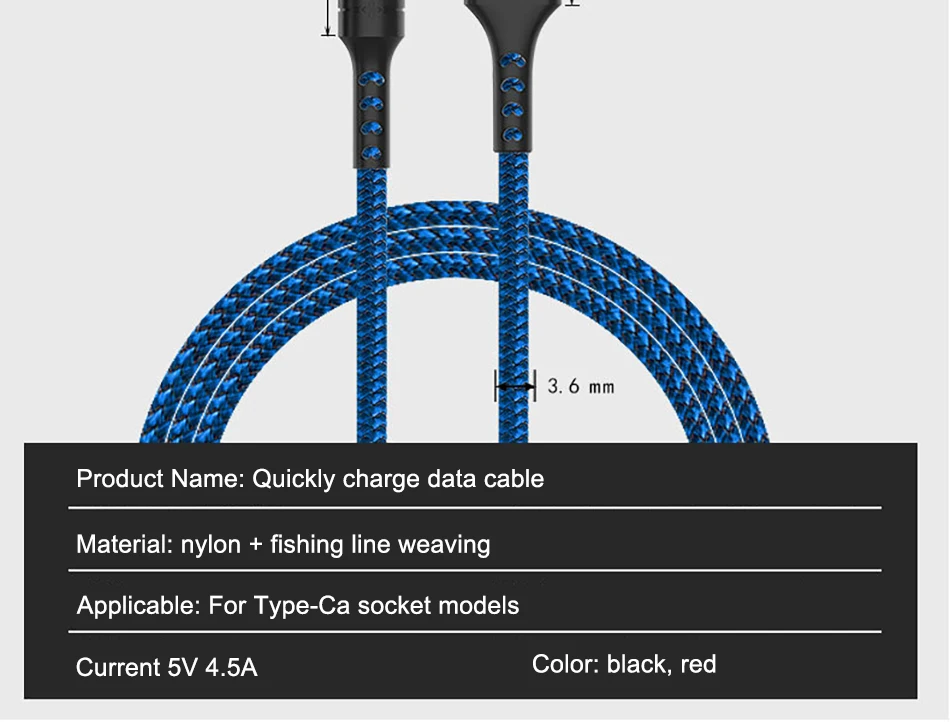 NOHON 5A Type C USB Fast Charging Cable For SamSung Galaxy S8 Plus For Xiaomi Mi5 Charge Data Cable For Huawei P20 Mate 9 10 Pro (14)