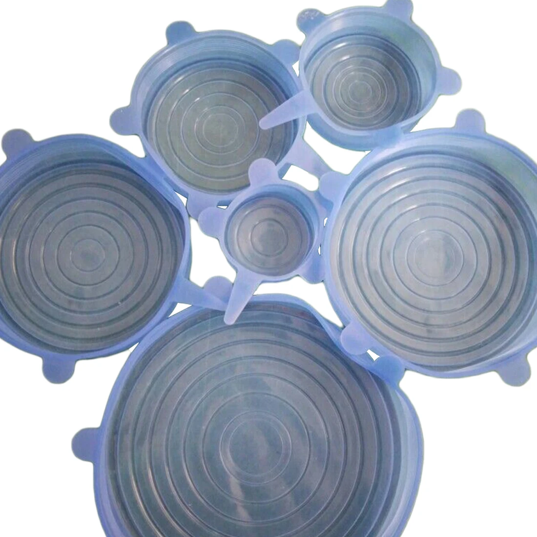 Lovely Universal Silicone Saran Food Wrap Lid bowl Pot Lid silicon