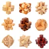Closeout Game-Toy Lock Puzzles Brain-Teaser-Kong IQ 3d Wooden Adults Kids Lu Ming for Burr 32944349258