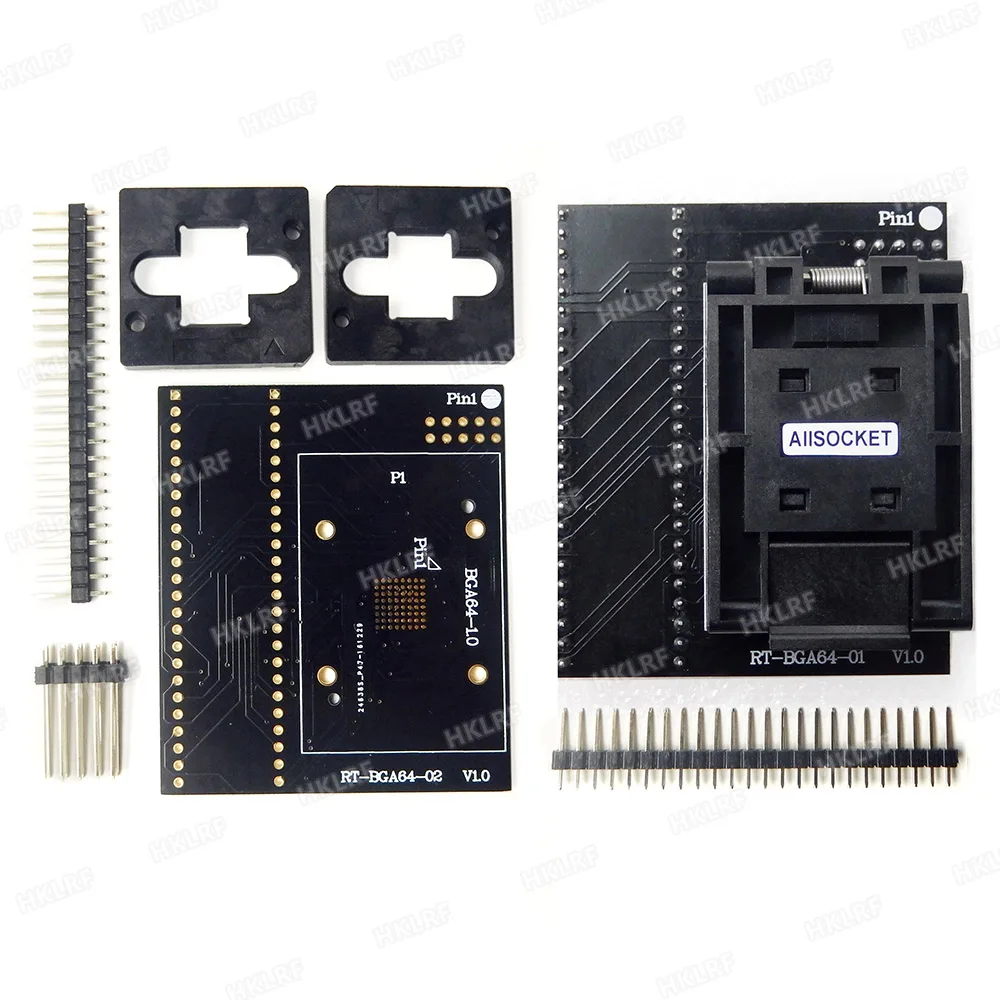 

BGA64 adapter for RT809H Programmer SOCKET RT-BGA64-1 1.0mm ADAPTER 11*13mm