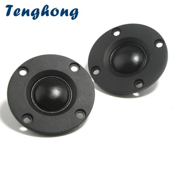 

Tenghong 2pcs 2 Inch Fever Tweeter Speaker 4 Ohm 10W Treble Audio Speaker Silk Film Hifi Bookshelf Loudspeaker Home Theater DIY