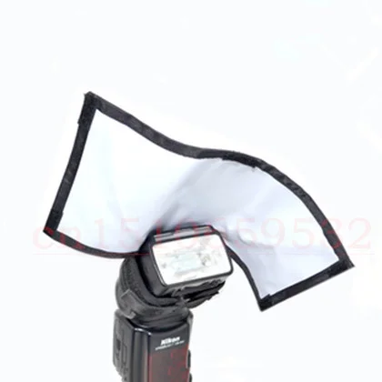 Камера сгибаемый светорассеиватель для светоотражатель Диффузор софтбокс для canon 580EX 430EX 380EX SB600 SB600 SB900