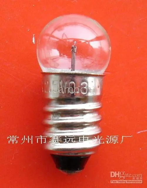 2,5 v 0.3a a070 Новинка! Криптоновая лампа e10 g11