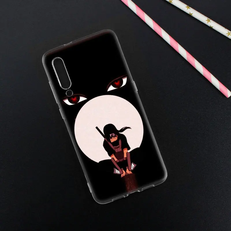Мягкий силиконовый чехол с аниме Наруто Итачи Учиха для Xiaomi Pocophone F1 Mi 5X A1 6X A2 8 SE Lite
