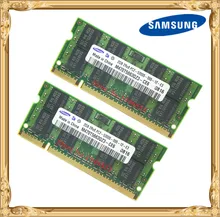 Samsung Laptop Geheugen 4 Gb 2X2 Gb 667 Mhz PC2-5300 DDR2 Notebook Ram 4G 667 5300S 2G 200-Pin SO-DIMM Gratis Verzending