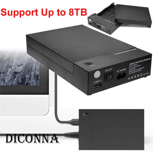 Чехол для внешнего жесткого диска SATA USB 3 0 2 5 дюйма дюйма|Коробки и ящики хранения|