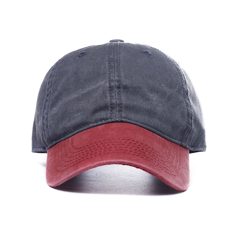 [A17] verano colores mezclados lavados Denim Snapback sombreros otoño hombres mujeres gorra de béisbol Golf Sunblock Beisbol Casquette Hockey caps