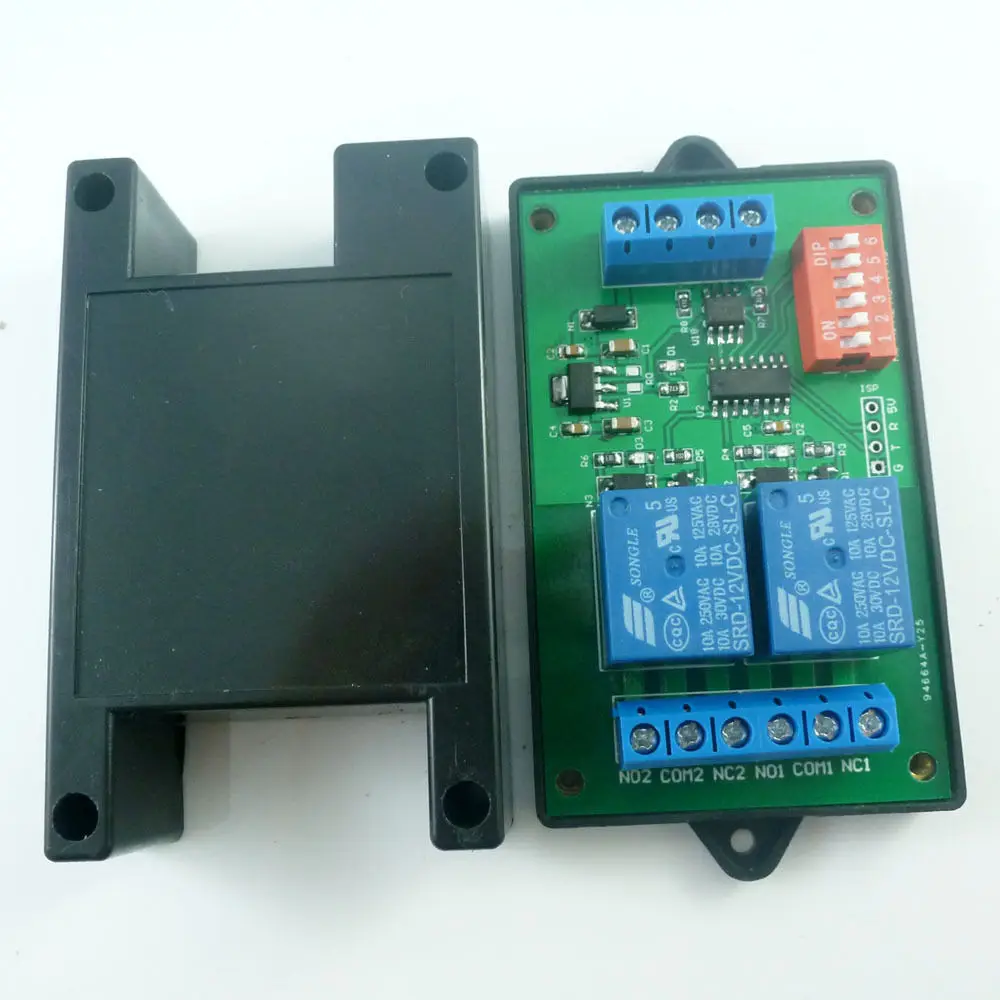 Modbus RTU & AT command 2 CH RS485 Реле Контроллер ПЛК UART переключатель последовательного