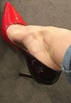 Moraima Snc/модные туфли на высоком каблуке градиентного цвета; пикантные женские туфли-лодочки с острым носком; модельные туфли-лодочки из лакированной кожи на очень высоком каблуке 12 см - Цвет: as pictures