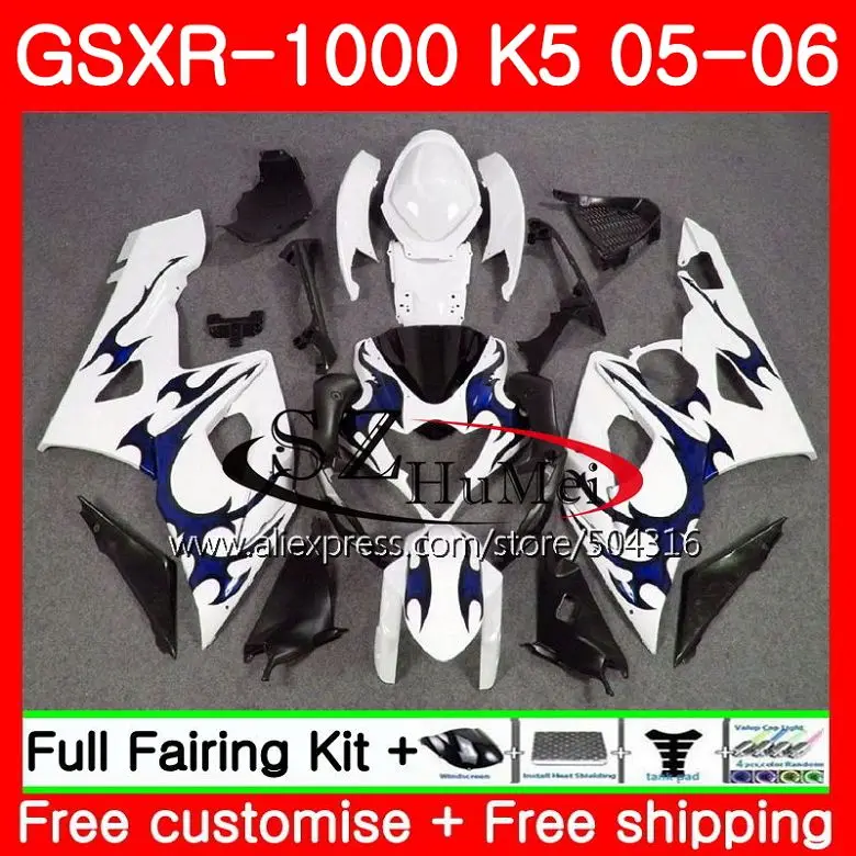 Bodywork For SUZUKI GSX-R1000 K5 blue flames GSXR1000 05 06 Body 37HS21 GSXR-1000 GSXR 1000 05 06 GSX R1000 2005 2006 Fairings 06-gsxr-1000-fairings : image Bodywork For SUZUKI GSX-R1000 K5 blue flames GSXR1000 05 06 Body 37HS21 GSXR-1000 GSXR 1000 05 06 GSX R1000 2005 2006 Fairings 06-gsxr-1000-fairings