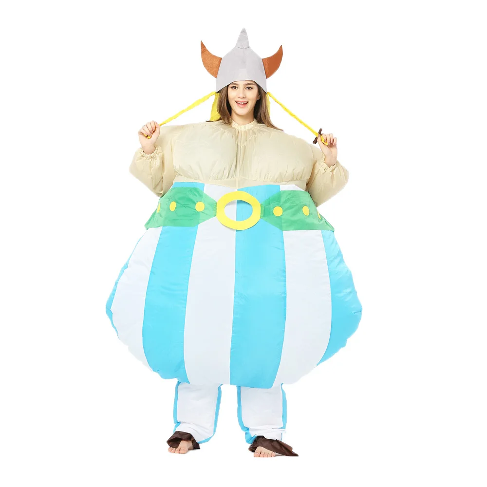 JYZCOS Inflatable Grim Reaper Costume Horror Cosplay Purim Halloween Costumes Women Men Kids Party Fancy Dress