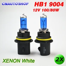 Hippcron HB1 9004 галогенная лампа 12 V 100/80 W супербелый Автомобильный фар темно-синие стеклянные из 2 предметов