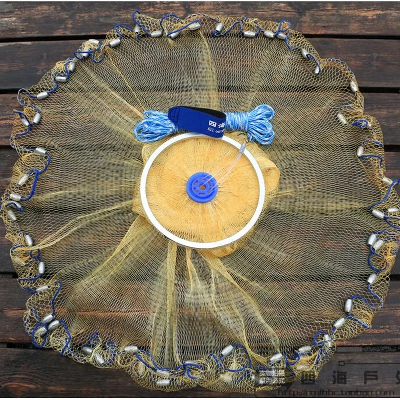  free shipping usa style cast net 2015 fish trap fishing net china pesca fishing network potes herramientas senna rde de pesca  
