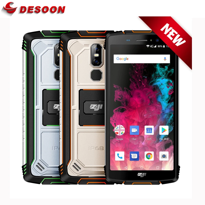 

HOMTOM ZOJI Z11 IP68 Waterproof 10000mAh 5.99" HD Smartphone 4GB RAM 64GB ROM Octa Core Face Unlock 4G Android 8.1 Mobile Phone