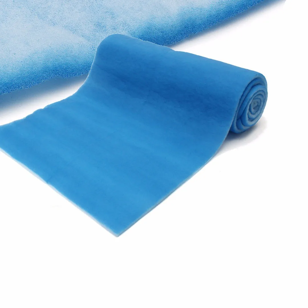 New Blue/White Air Filter Material 20mm Thickness Paint Shop Automobile Car Spray Booth Air Filter Extraction Panel