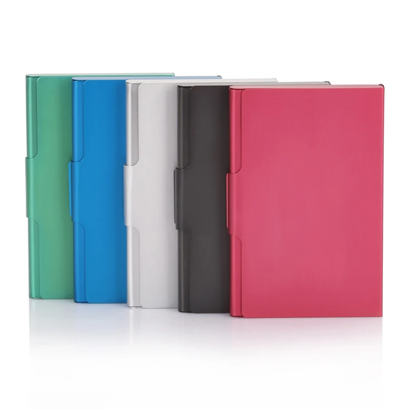 

RFID Blocking Creative Business Card Case Professional Name Card Holder Slim Stainless Steel Card Case Metal Credit Card Wallet