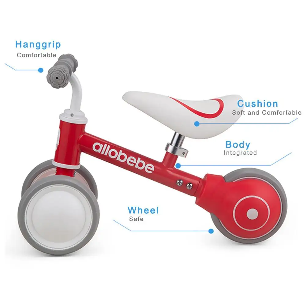 Flash Deal Baby Balance Toys Bike Toddler Toys No Pedal 3 Wheels Stable Bicycle Kids Walker Baby Balance Bike help baby Learn To Walk 2 Flash Deal Baby Balance Toys Bike Toddler Toys No Pedal 3 Wheels Stable Bicycle Kids Walker Baby Balance Bike help baby Learn To Walk 2