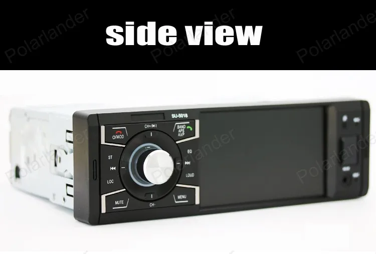 1 din 4 дюйма стерео mp5 Поддержка Bluetooth/FM USB/SD AUX Автомобильный Радио Видео плеер HD экран