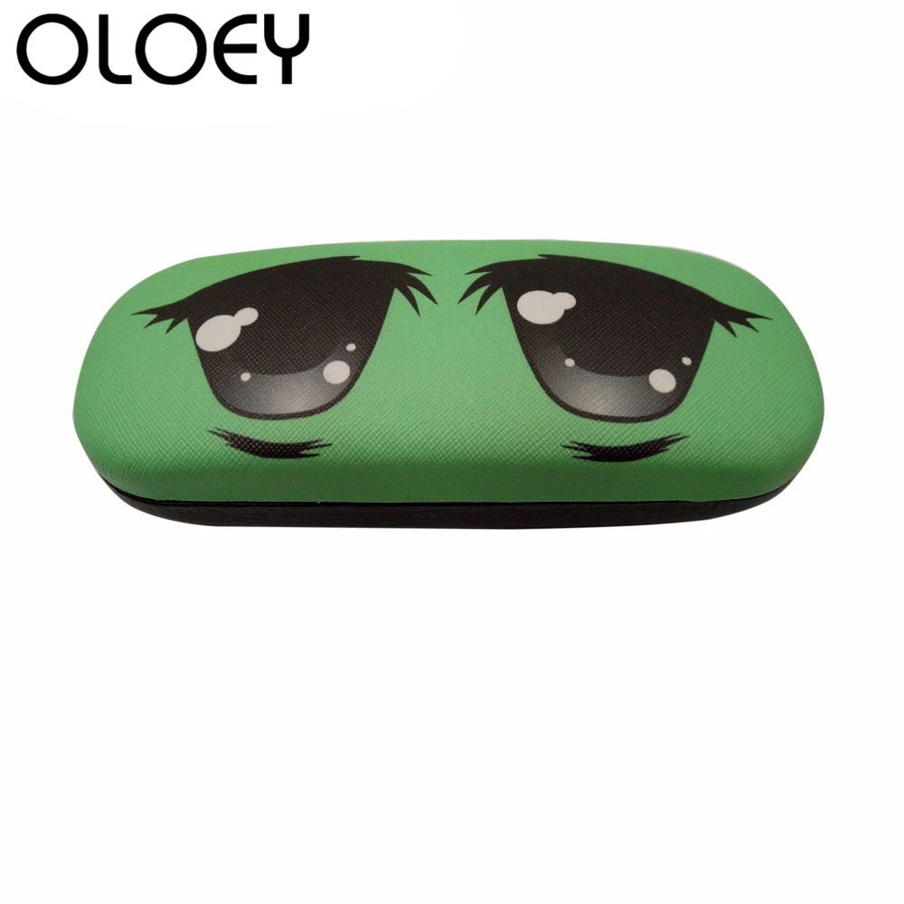 OLOEY 2018 высококачественный Чехол для очков с милым мультяшным рисунком кожаные