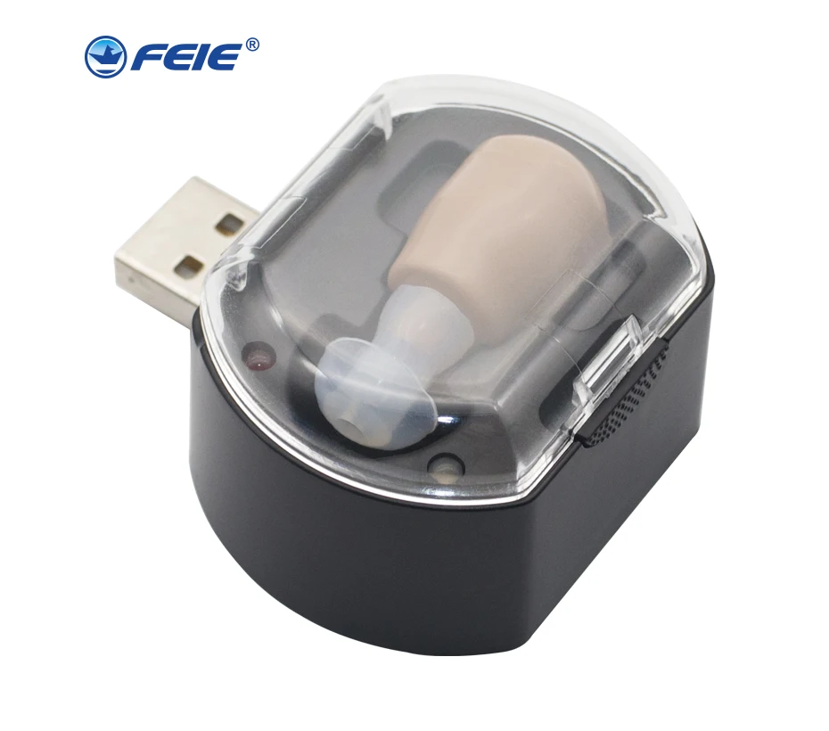 Клиника медицинские слуховой аппарат с USB Зарядное устройство по стандартам