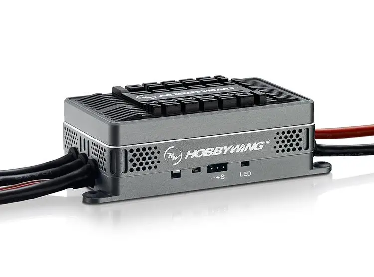 

Original Hobbywing Platinum 160A HV V4 6-14S Lipo Brushless ESC for RC Drone Helicopter Aircraft