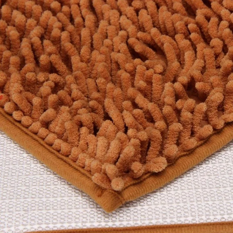 

Soft Shaggy Non Slip Absorbent Bath Mat Bathroom Shower Rugs Carpet