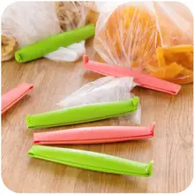 Простой стиль зажим для пищевых продуктов сумка для хранения Зажимы закуски/Еда свежее сохранение сумки Зажимы для домашнего хранения 6 шт./лот