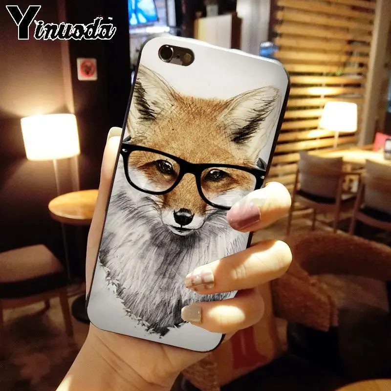 catoon cute lovely fox animal