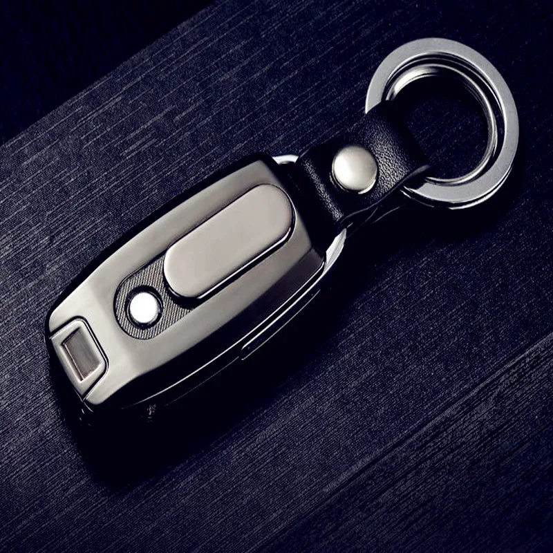 4-في-1 متعددة الوظائف المفاتيح البسيطة المدمجة Usb شحن مفتاح سلسلة تضخم في الهواء الطلق أدوات
