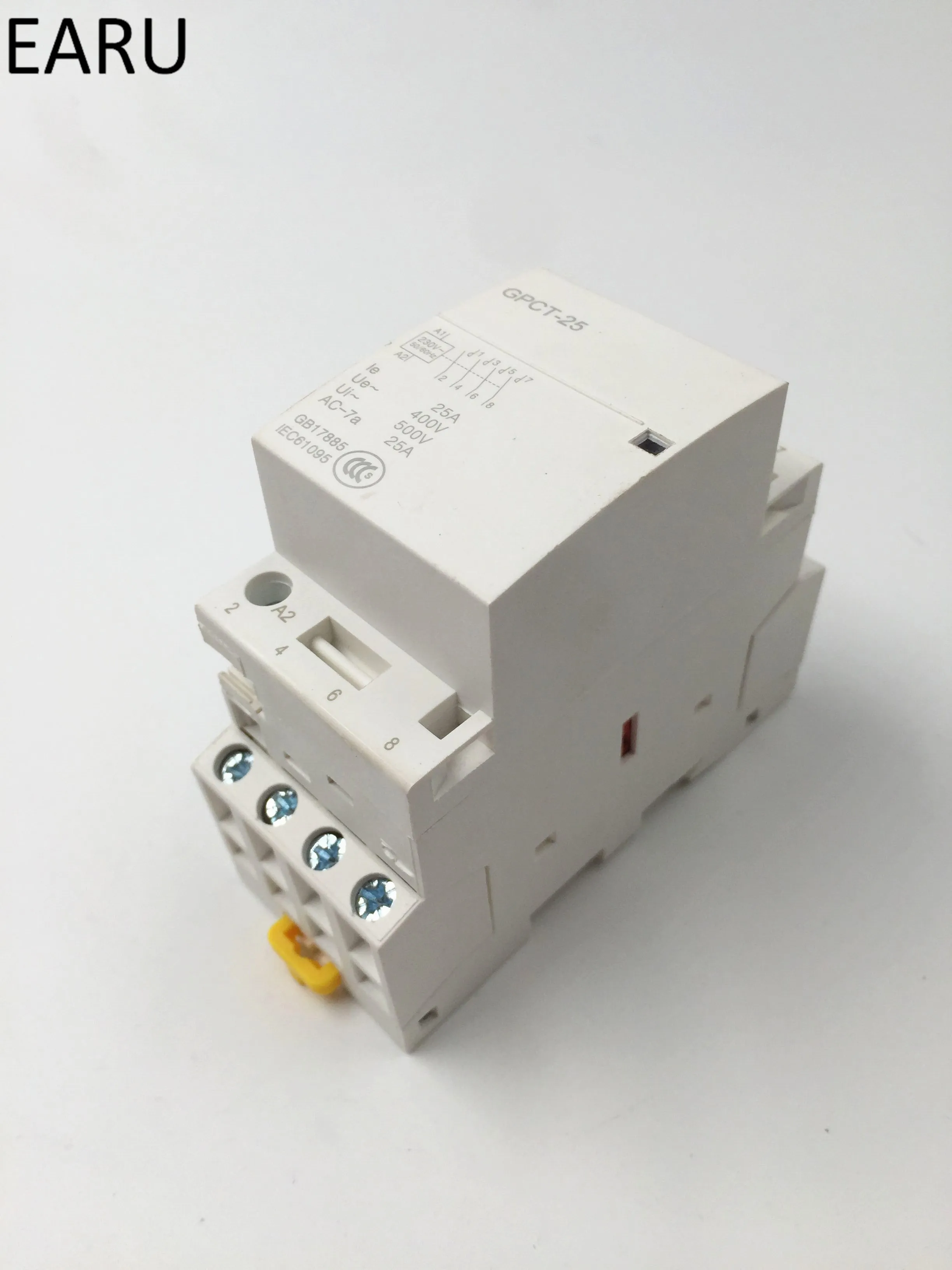 GPCT1 4P 25A 40A 63A 100A 2NC 2NO 220 V/230 V 50/60HZ Din Rail бытовой модуль модульной контактор переменного тока для домашнего отеля ресторана