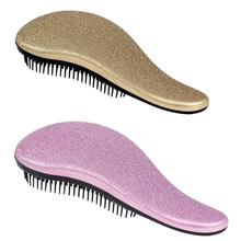 Woloesale 500 шт. анти-статический Массажная расческа Волшебная щётка для волос анти- расчесывание профессиональный фен для волос, расческа салон для укладки волос Тамер