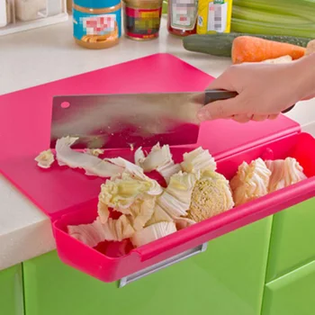 

Durable Colorful Kitchen Cutting Board Plastic Chopping Board Frosted Non-toxic Home Cutting Board