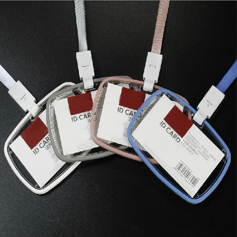5 шт. аксессуары для школьных принадлежностей|acrylic badge holder|badge holderdesigner holder |