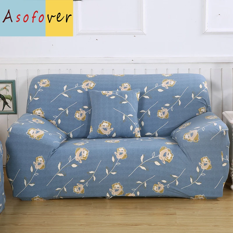 8 Asofver Mimosa ofa чехол эластичный диван Slipcover Cubre диван растягивающиеся покрытия для мебели протектор Чехлы для диванов для гостиной - Цвет: 8