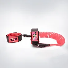 Disney запястье поводок Детские безопасное обучение ходьбе анти потерянный Регулируемый Поводок Веревка манжета для малышей ремень анти-потеря 2,5 м DSH09