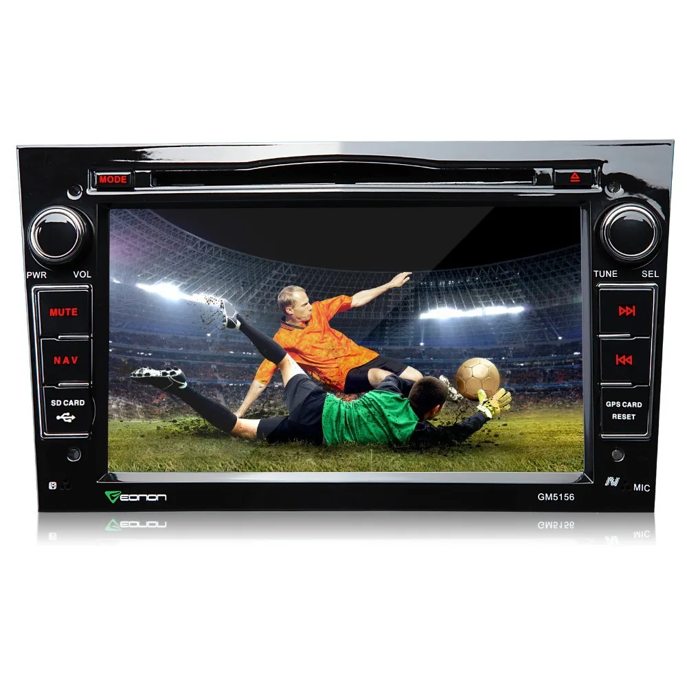 Piano Black 7" Screen Mirroring 2Din Car DVD Player Radio for Opel