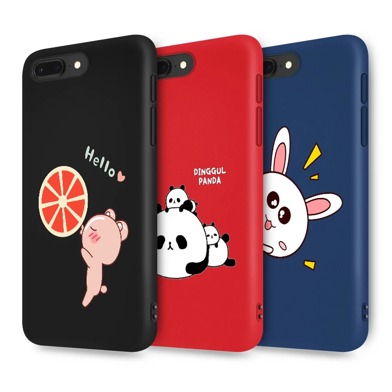 Роскошный мягкий матовый цветной чехол для iPhone 5 5S SE 6 6S Plus 7 8 X TPU Xiaomi RedMi Note Pro 5A Prime
