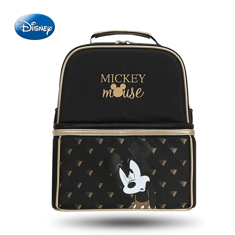 

Disney Brand Mummy Backpack Milk Food Storage Thermal Bags Baby Feeding Bottle Thermal Backpack Fresh Keeping For Travel Bag