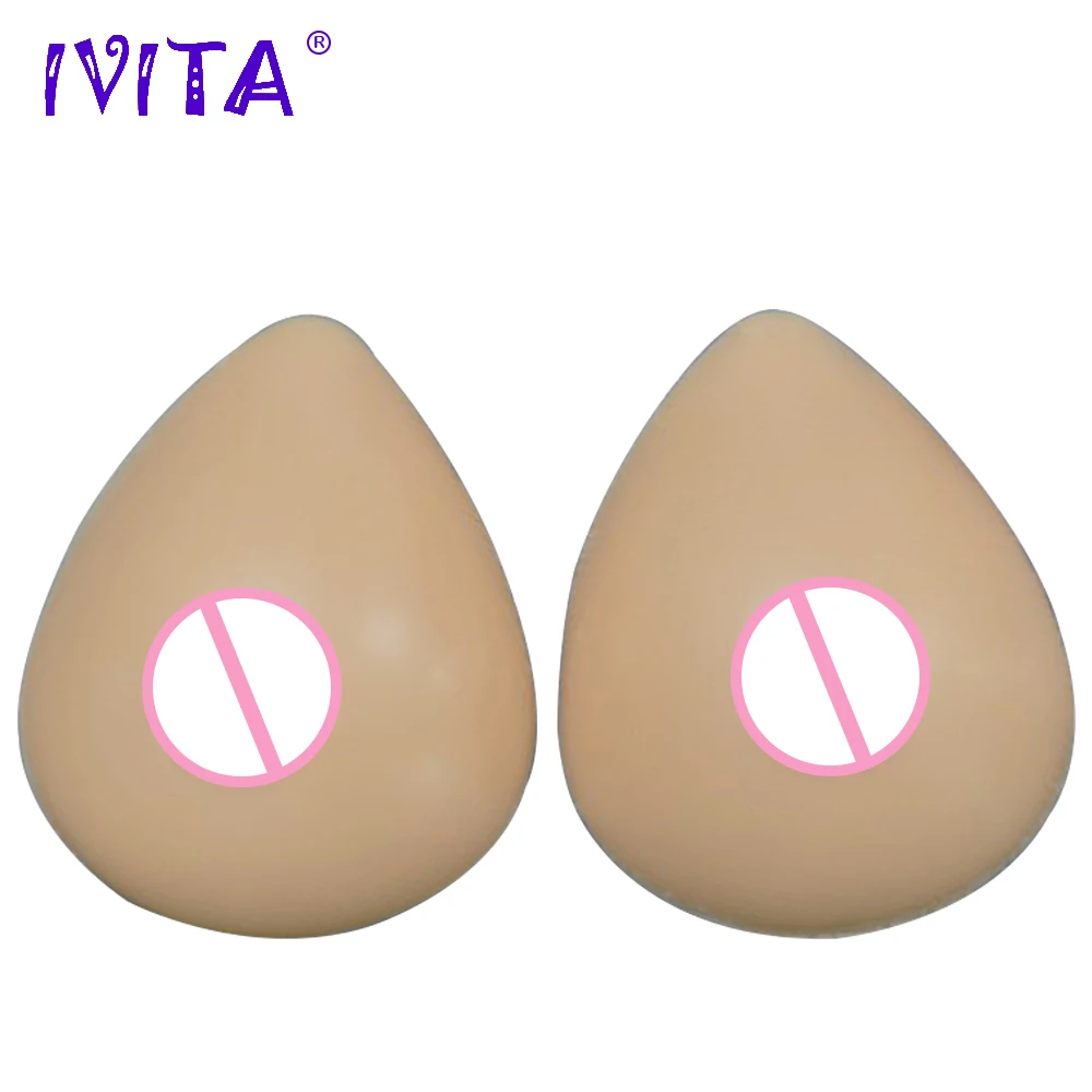 

IVITA 3200g/pair Realistic Silicone Breast Forms False Artificial Breasts Fake Boobs For Crossdresser Drag Queen Mastectomy