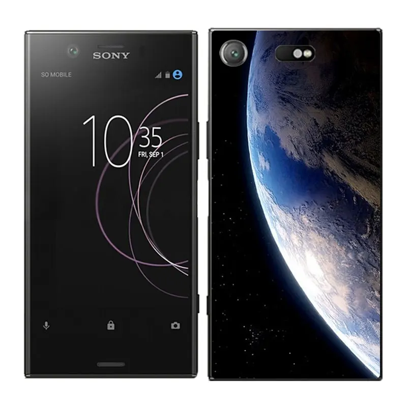 Чехлы для телефонов для Sony Xperia XZ1 компактный чехол для сна чехол с рисунком Fundas Мягкий силиконовый чехол из ТПУ ультра тонкие чехлы - Цвет: 02