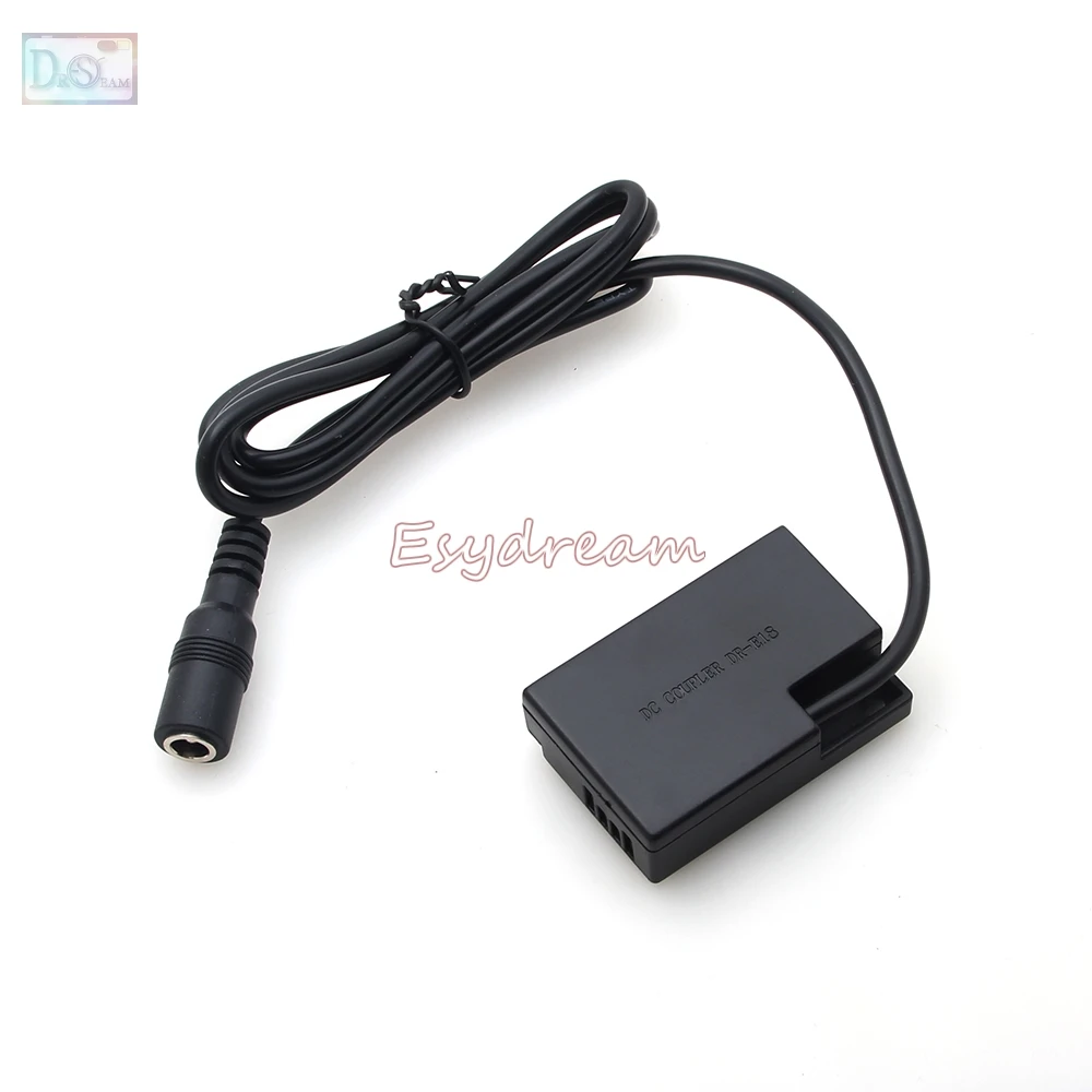 LP E17 батарейный блок DC соединитель для Canon EOS RP M3 M5 M6 Mark II 77D 800D 200D D750D D760 Замена DR E18
