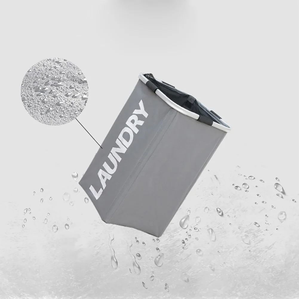 طوي تخزين سلة الغسيل سلة الملابس حقيبة غسيل حامل حالة