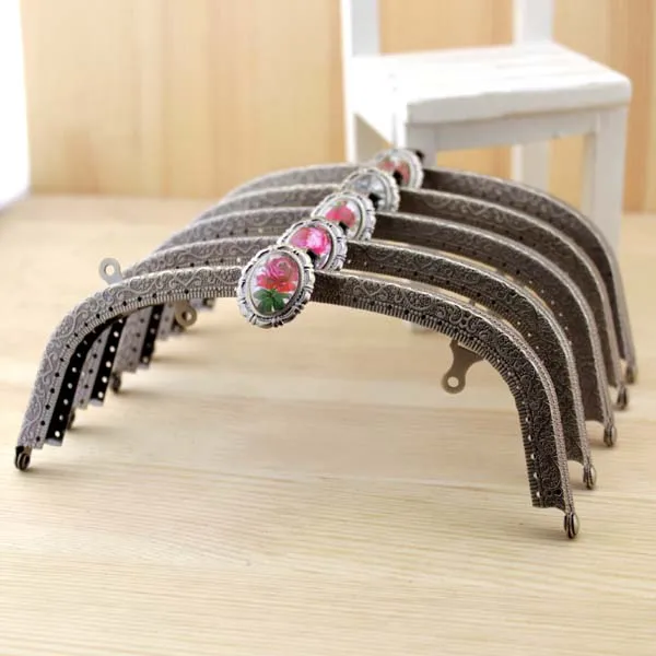 

16cm exquisite arc shape Metal Purse Frame Handle for Bag Sewing Craft,Coin Purse Frames K252