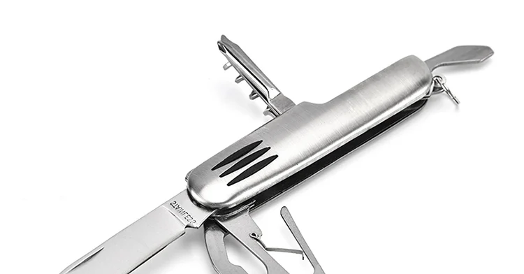 Распродажа, кухонный складной нож для фруктов многофункциональный нож-брелок для ключей 7 в 1 карманные ножи из нержавеющей стали нож для кемпинга