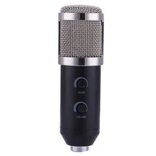 BM100 USB Condenser Sound Recording Audio Processing Wired Microphone with Stand for Network Video Conference Network Recording