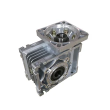 NMRV040 86mm Worm gear reducer Reduction ratio 5:1 to 100:1 input 14mm shaft for NEMA34 stepper motor