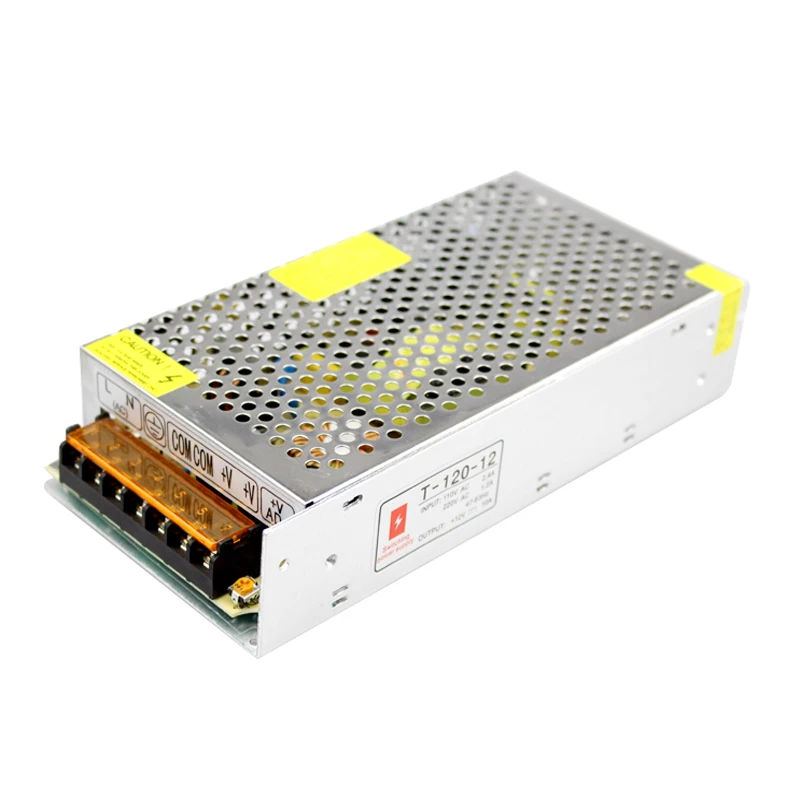 AC 220V до 12V трансформатор led alimentation 12 v 10a 120w dc источник питания вольт ac для