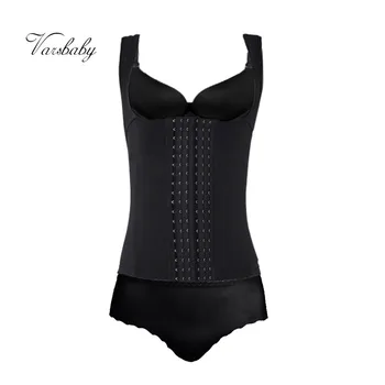 

Varsbaby sexy lace medium slimming vest 1shapewears tops+ 1bra sets 2pcs/lots for women