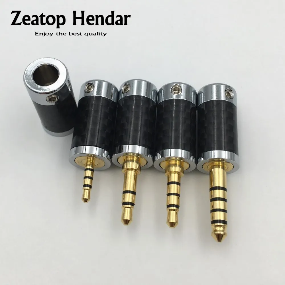 Hi Fi медный Немагнитный разъем 100 шт. 2 5 мм/3 мм/4 4 мм 3 полюсный стерео для наушников