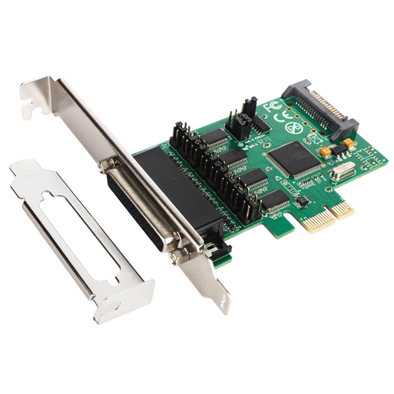  PCIe 4 weg RS-232 karte 12 V Power Industrielle Multi DB9 COM port adapter ausgang kabel für Seriel